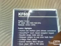  LG KF600  Mobile World Congress