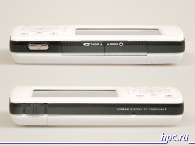 Gigabyte GSmart t600: вид сбоку Gigabyte GSmart t600: вид сбоку