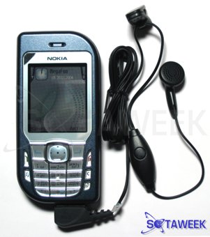 Nokia 6670 Телефон и гарнитура.
