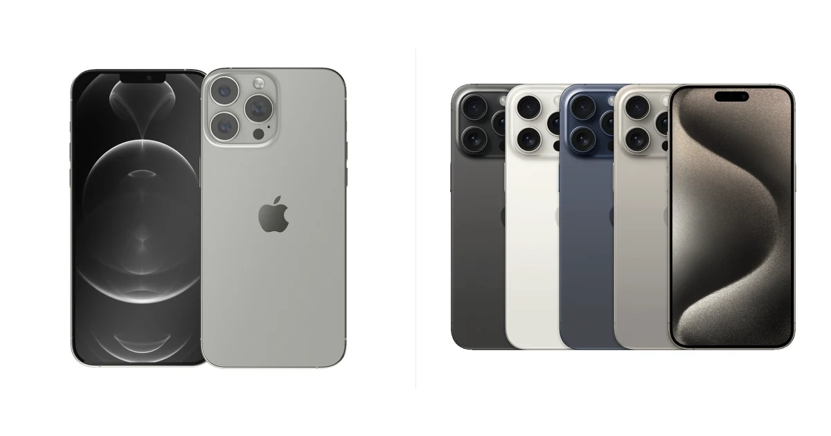 Сравнение Apple iPhone 13 Pro Max и Apple iPhone 15 Pro Max