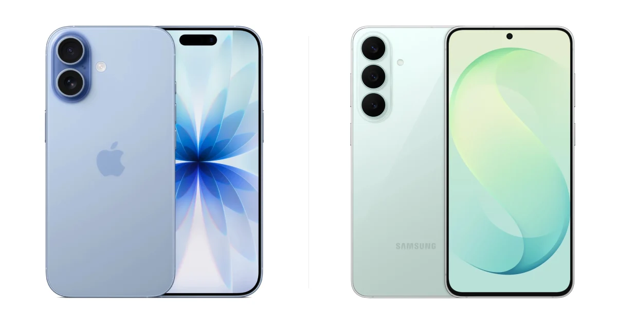 Сравнение Apple iPhone 17 и Samsung Galaxy S26 FE