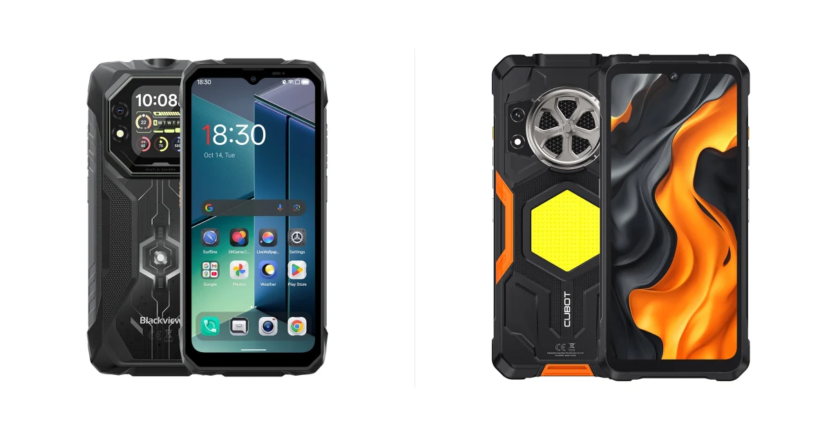 Cubot KingKong Power 5 чи Blackview ROCK 1: 15 000 мА·год за 8-9,5 тисяч