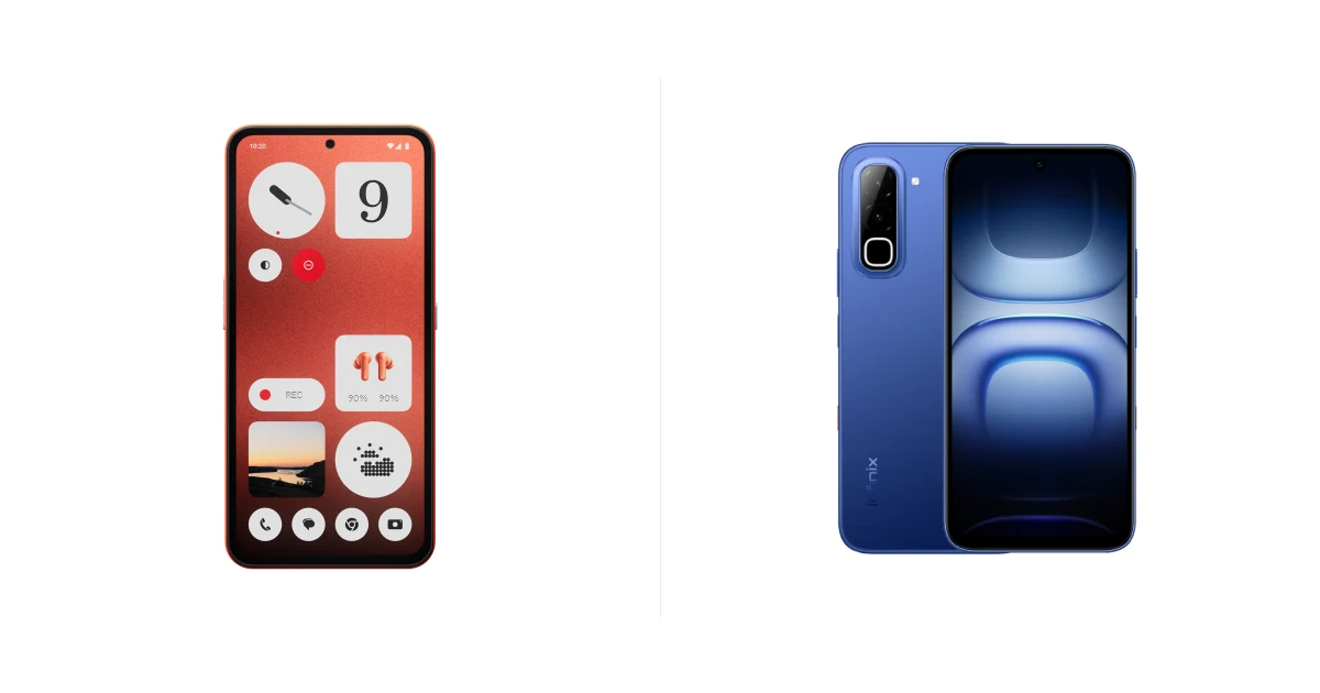Сравнение CMF by Nothing Phone 1 и Infinix Hot 70