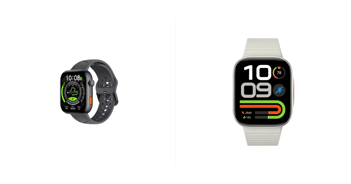 Porównanie Haylou Watch Hyper i Redmi Watch 6 Lite
