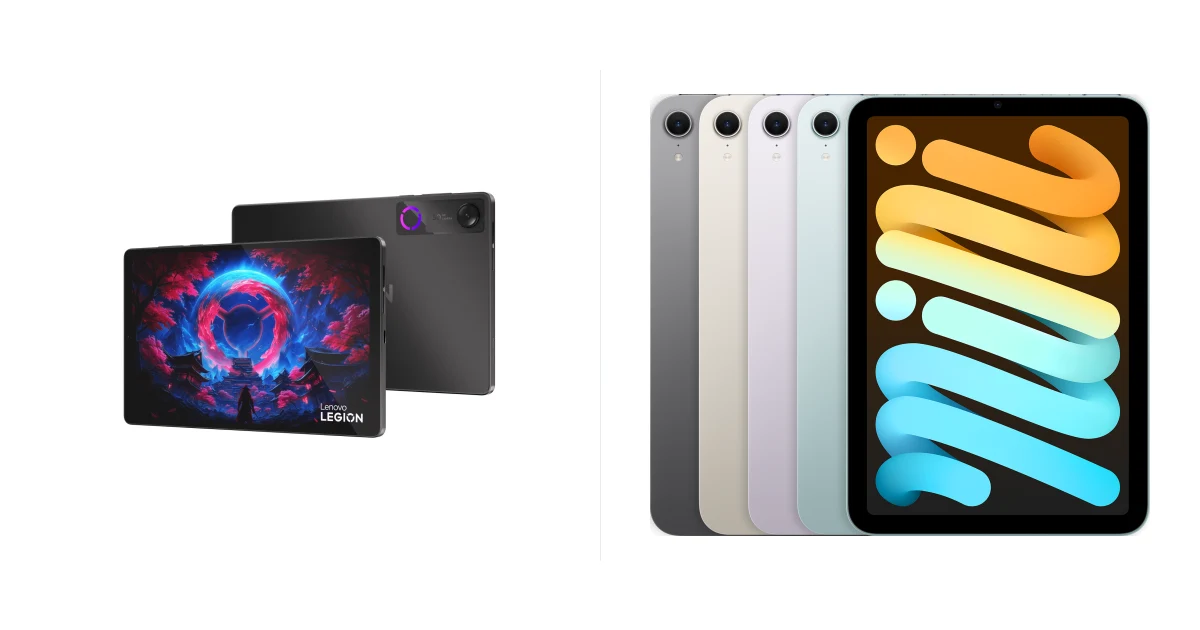 Сравнение Lenovo Legion Tab Gen 5 Wi-Fi и Apple iPad mini (A17 Pro) Wi-Fi