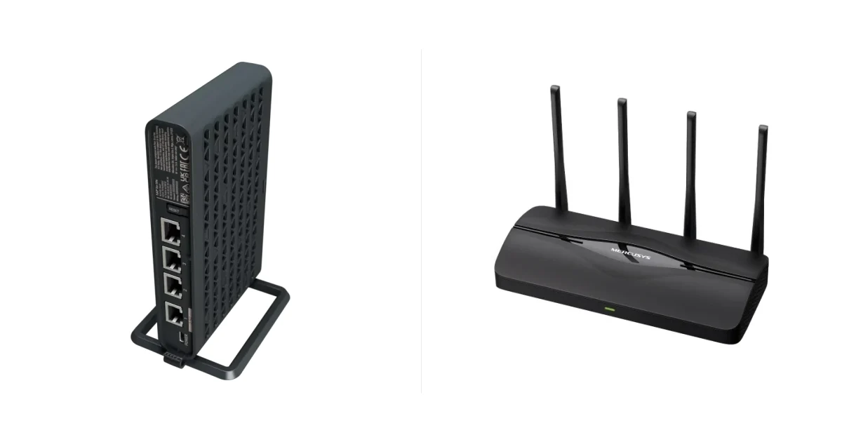 MikroTik hAP be lite или Mercusys MR27BE: одинаковый BE3600