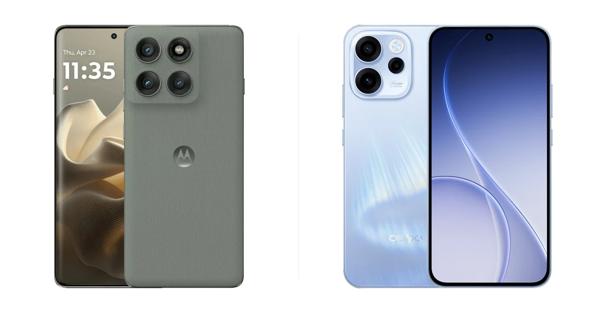 Сравнение Motorola Edge 60 Pro и OPPO Reno15 F 5G