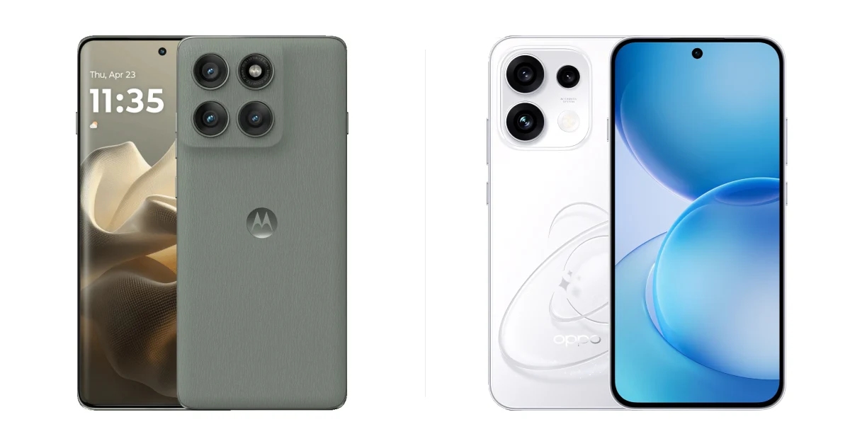 OPPO Reno16 F чи Motorola Edge 60 Pro: що обрати