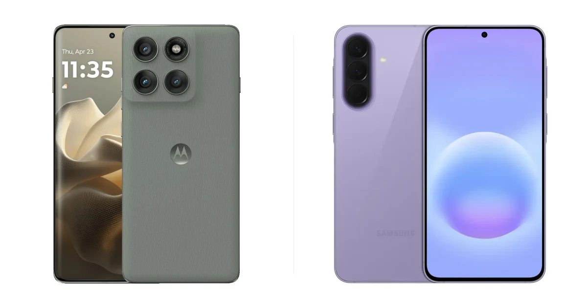 Сравнение Motorola Edge 60 Pro и Samsung Galaxy A57 5G