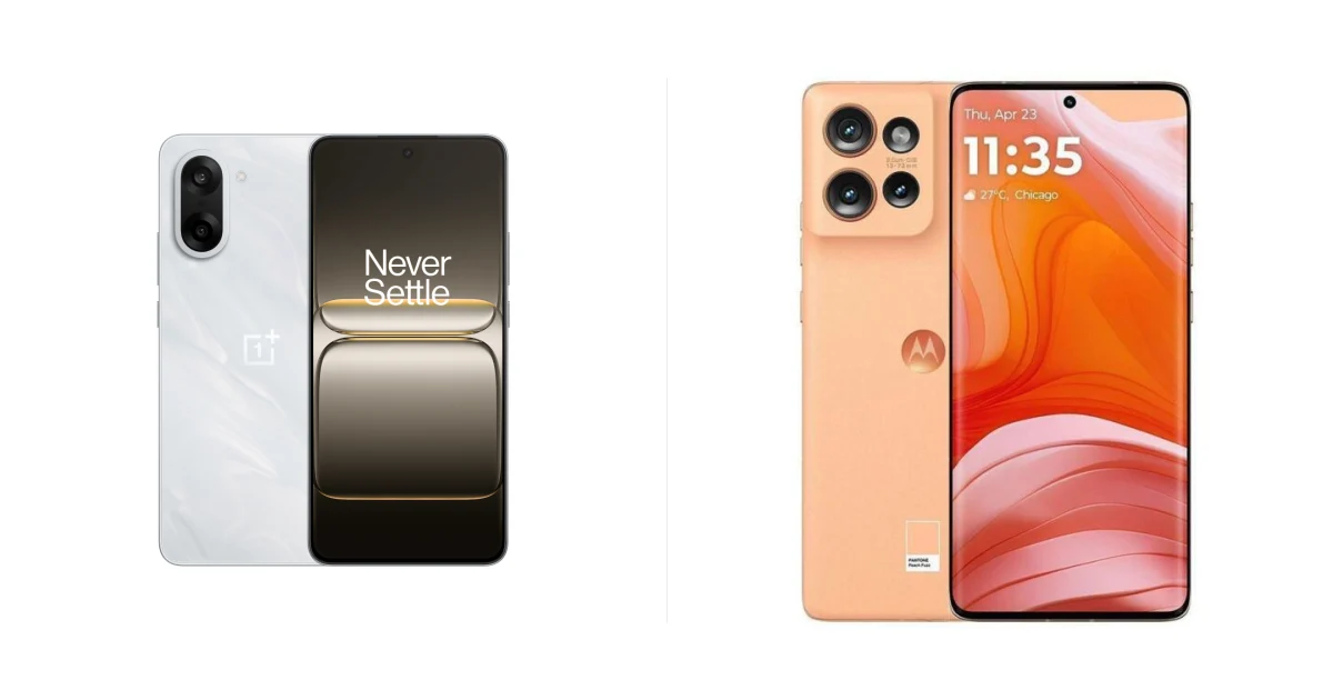 Сравнение OnePlus Nord CE5 и Motorola Edge 50