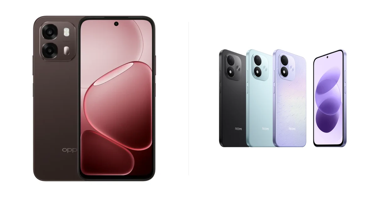 Сравнение OPPO A6s и Redmi Note 17 5G