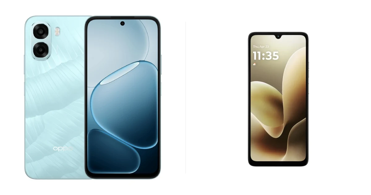 Сравнение OPPO A6x и Motorola Moto G06 Power