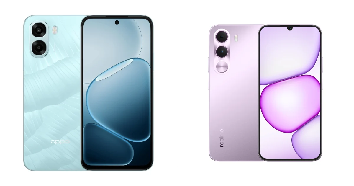 Сравнение OPPO A6x и realme C100i