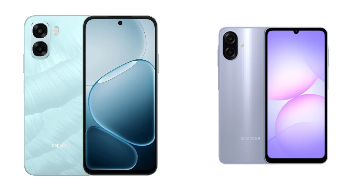 Сравнение OPPO A6x и Samsung Galaxy A07s
