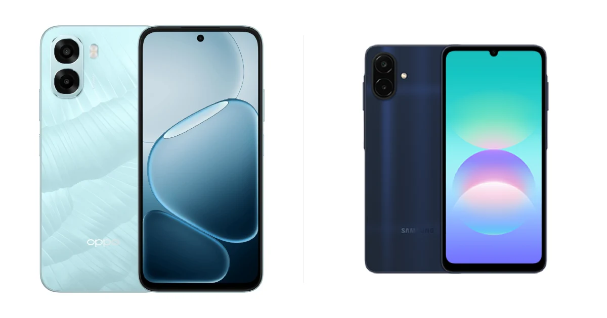 Сравнение OPPO A6x и Samsung Galaxy A08