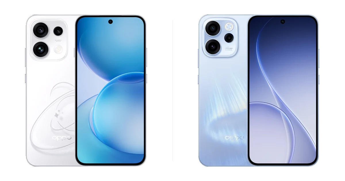 Сравнение OPPO Reno16 F 5G и OPPO Reno15 F 5G