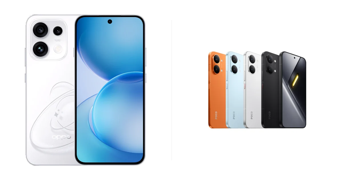 POCO X8 Pro Max чи OPPO Reno16 F: різниця в класі
