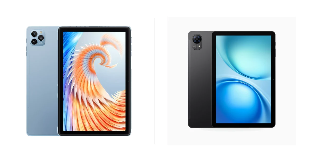 Сравнение OSCAL Pad 9 LTE и DOOGEE Tab G5 LTE