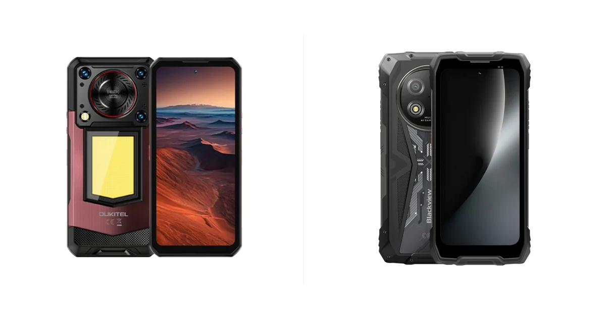 Сравнение OUKITEL WP56 и Blackview ROCK 2
