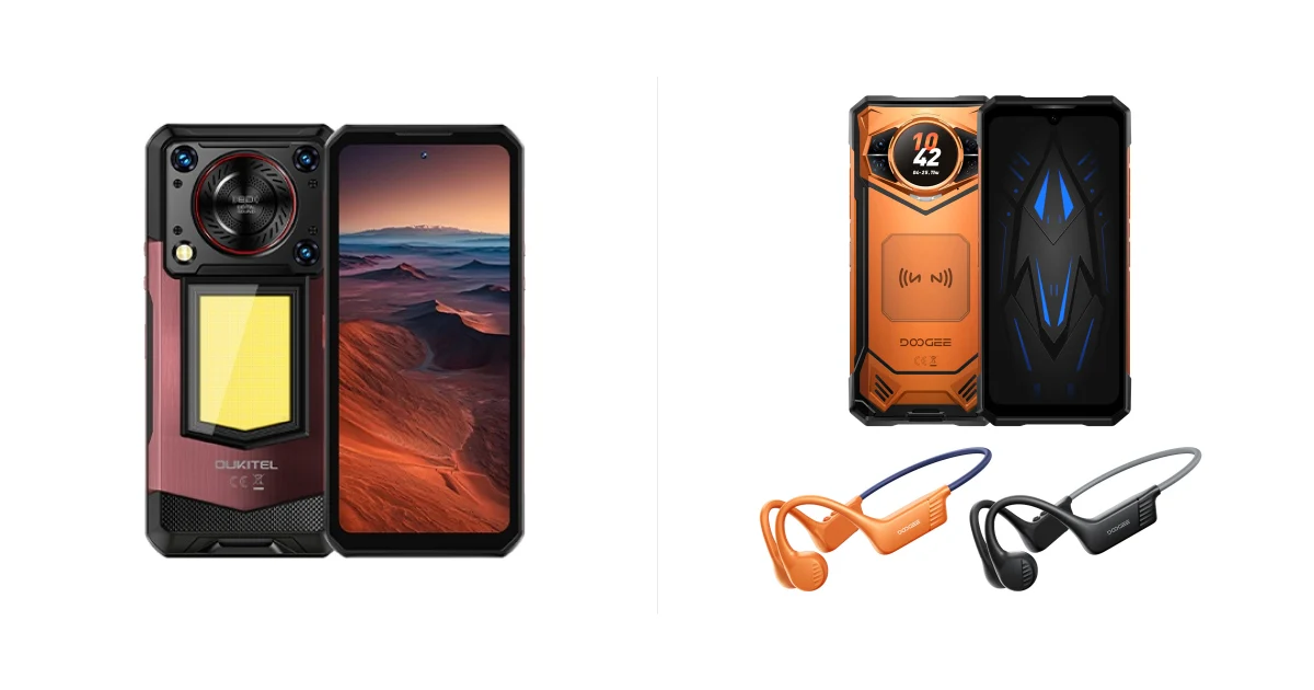 Сравнение OUKITEL WP56 и DOOGEE S200 VIP