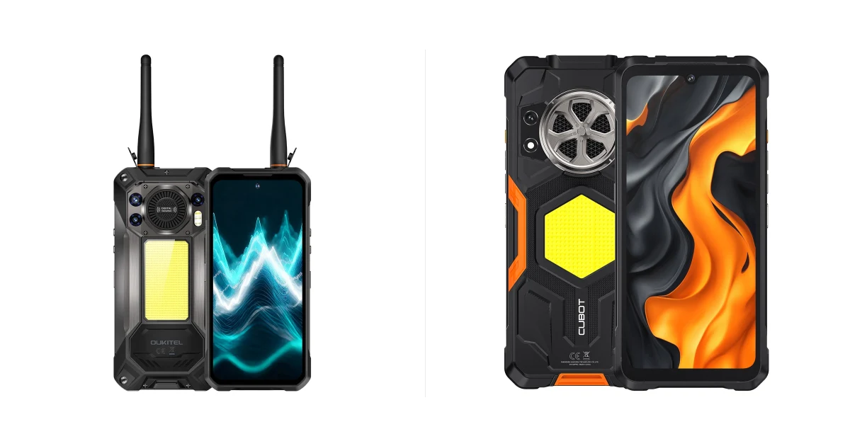 OUKITEL WP61 Plus чи Cubot KingKong Power 5: 20 000 чи 15 300 мА·год