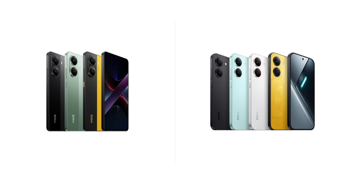 Сравнение POCO X7 Pro и POCO X8 Pro