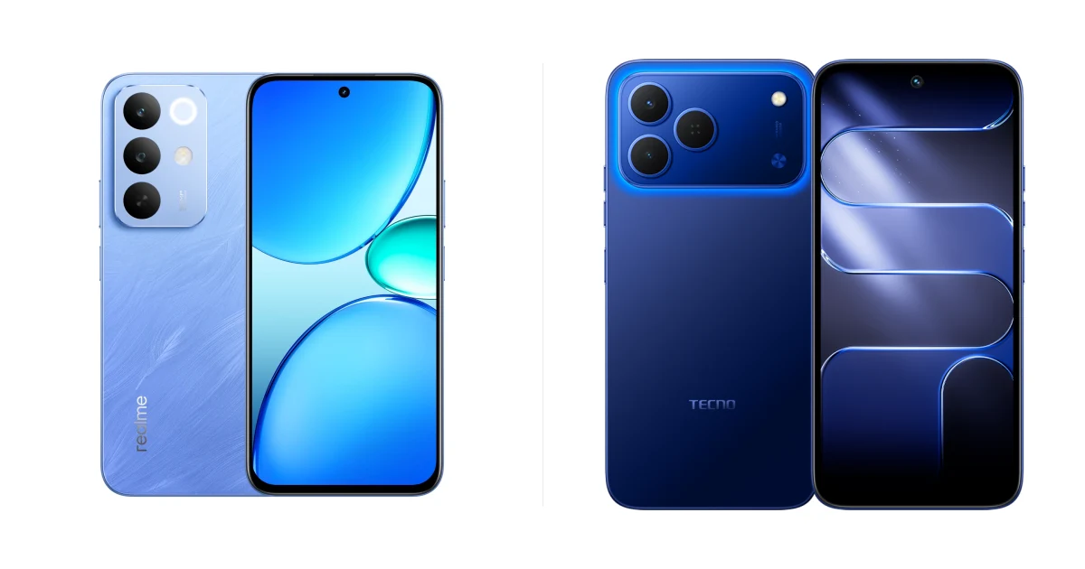 Сравнение realme C85 и TECNO Spark 50