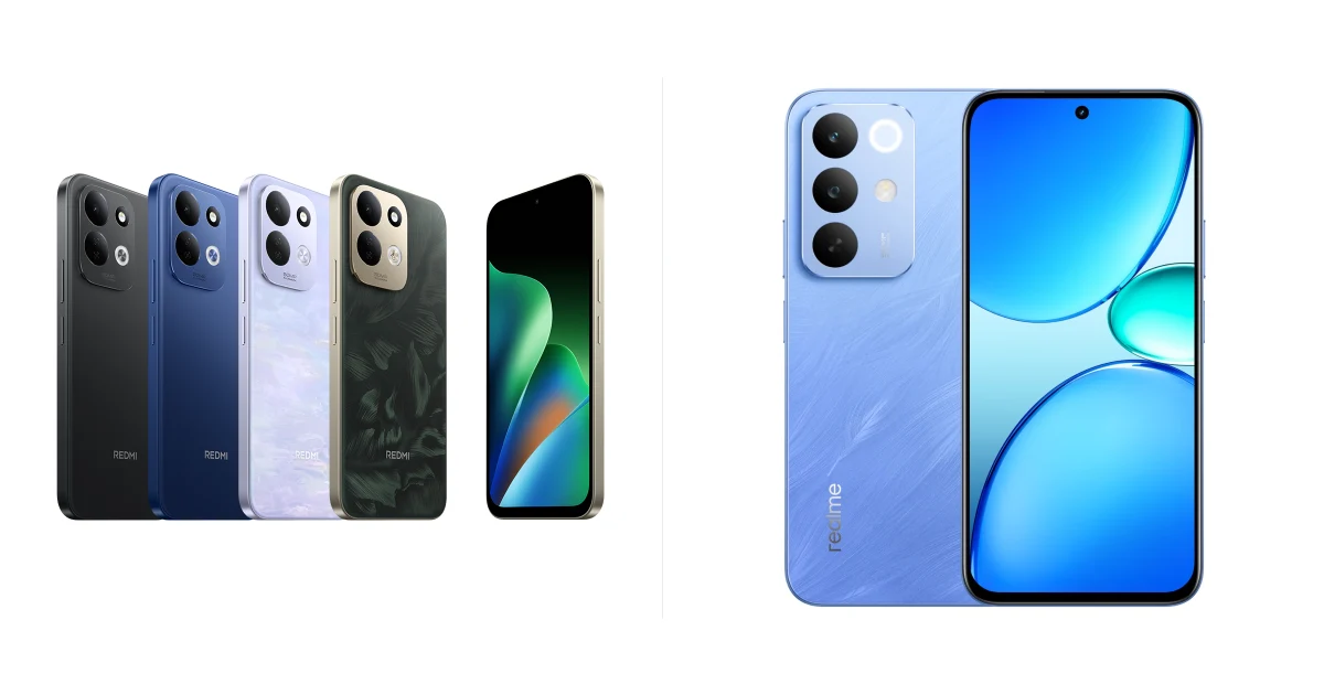 Сравнение Redmi 17 и realme C85