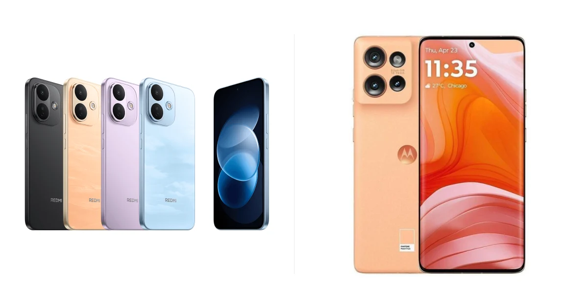 Сравнение Redmi Note 17 Pro 5G и Motorola Edge 50