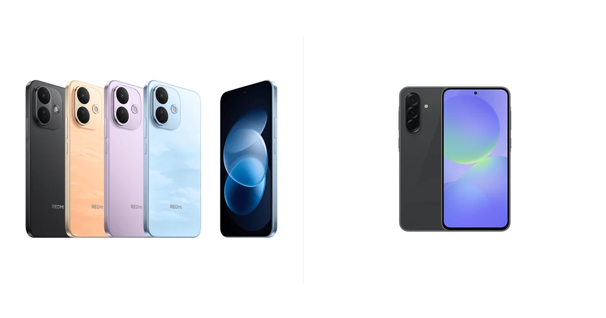 Сравнение Redmi Note 17 Pro 5G и Samsung Galaxy A36 5G