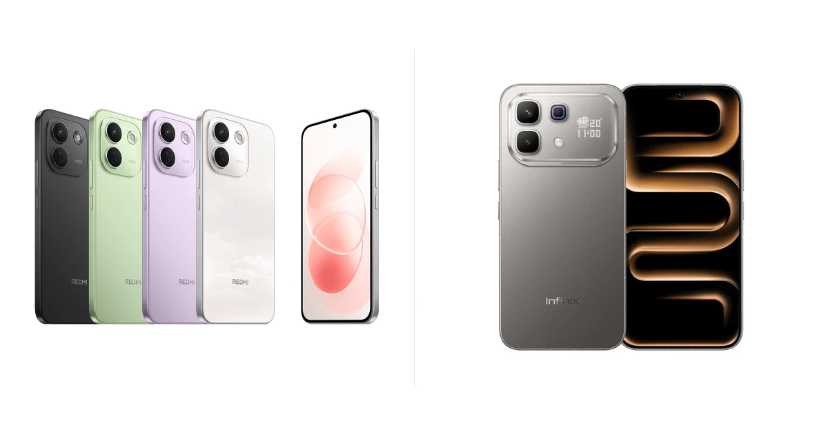 Сравнение Redmi Note 17 Pro Max 5G и Infinix Note 60 Pro