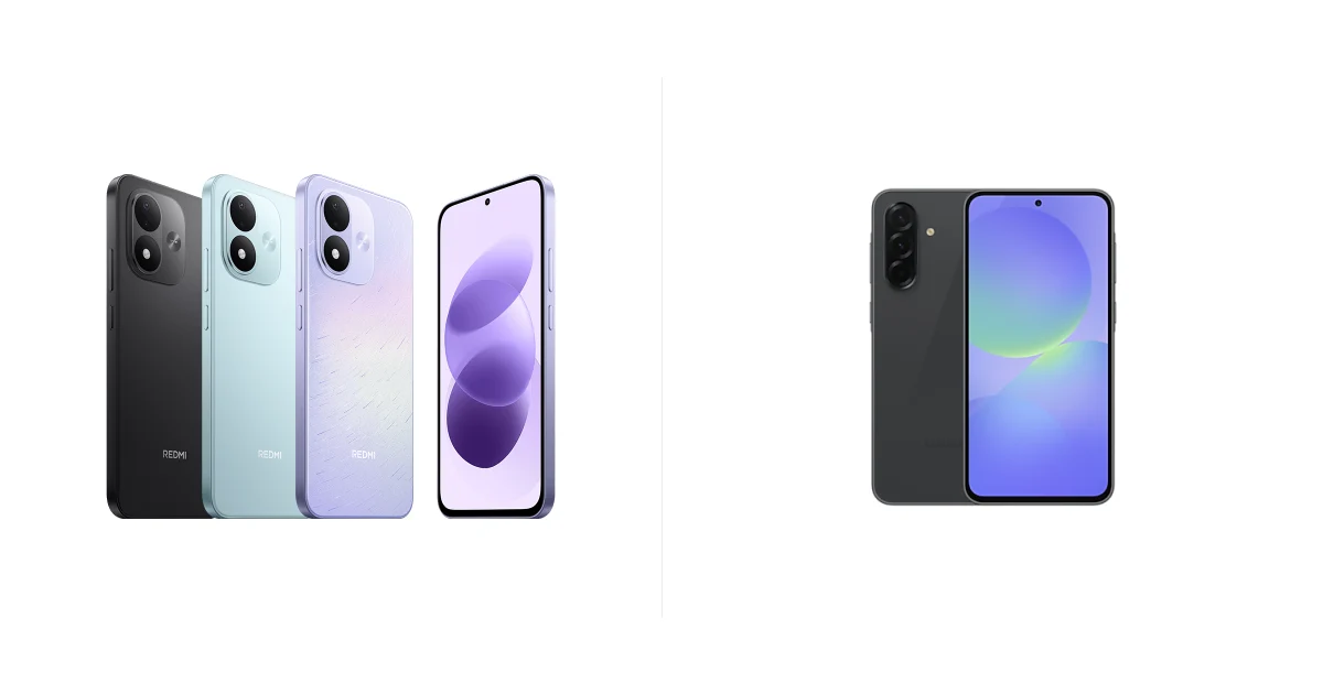 Сравнение Redmi Note 17 и Samsung Galaxy A36 5G
