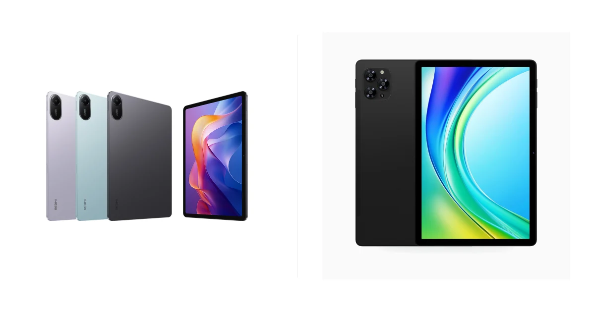 Сравнение Redmi Pad 2 Wi-Fi и DOOGEE Tab G6 LTE