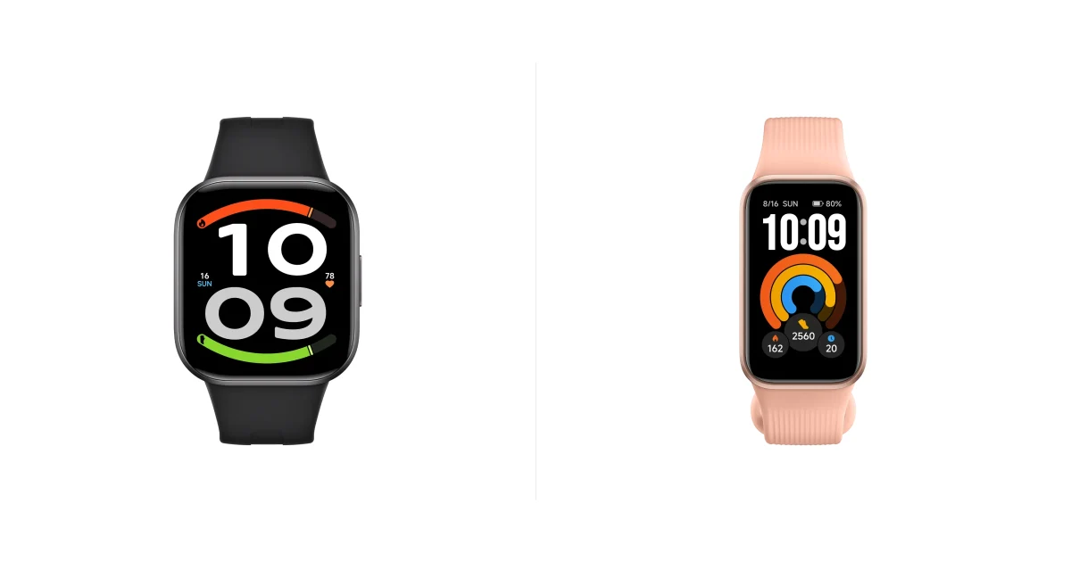 Porównanie Redmi Watch 6 Active i Xiaomi Smart Band 11 Active