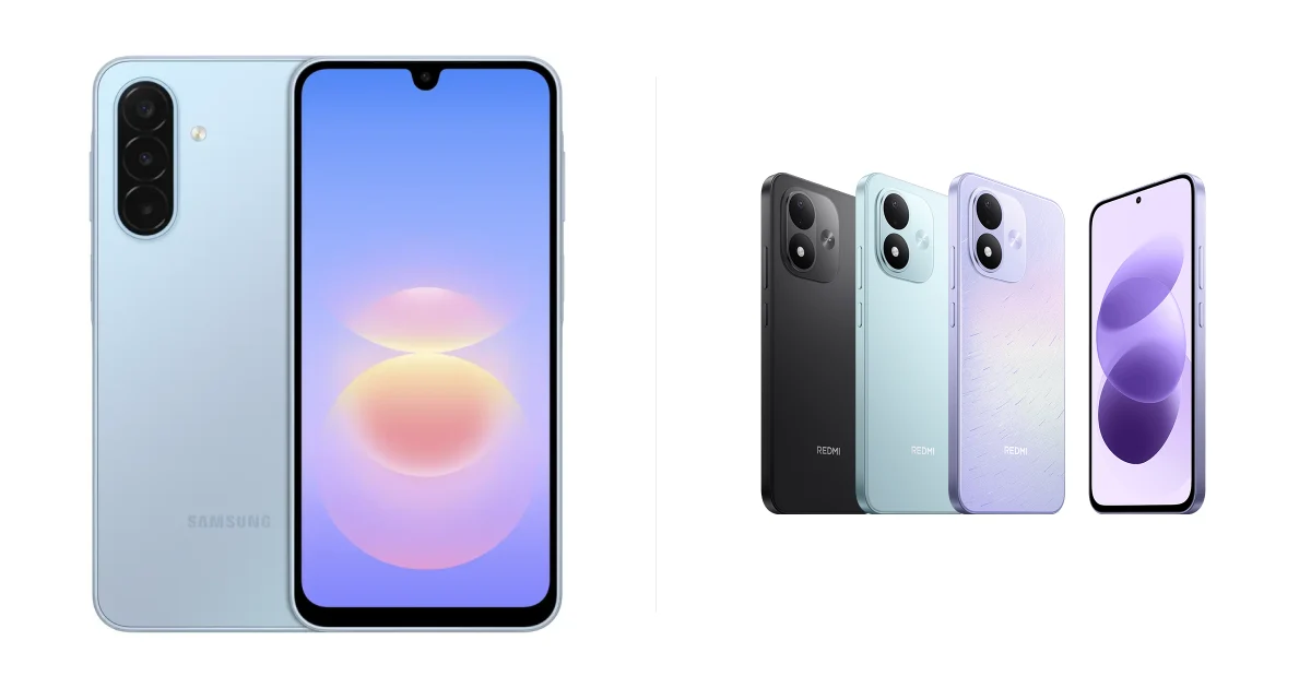 Сравнение Samsung Galaxy A18 и Redmi Note 17