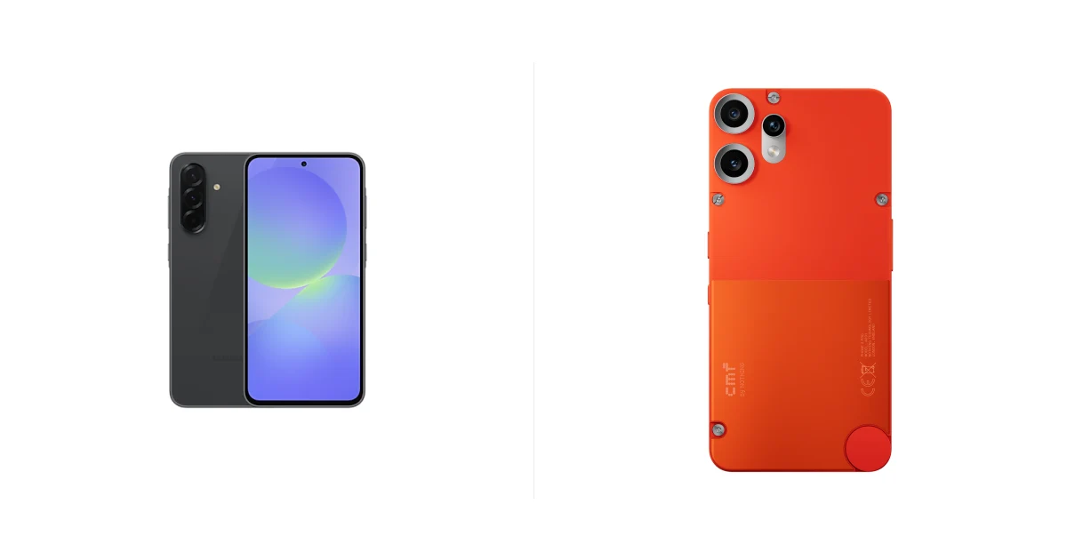 Сравнение Samsung Galaxy A36 5G и CMF by Nothing Phone 2 Pro