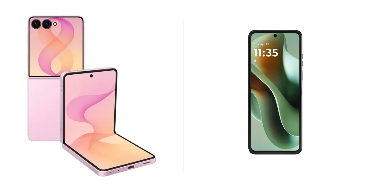 Сравнение Samsung Galaxy Flip8 и Motorola Razr 60 Ultra