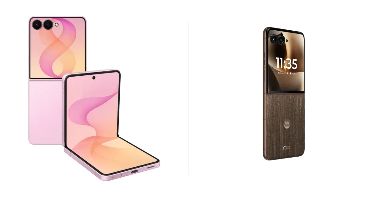 Сравнение Samsung Galaxy Flip8 и Motorola Razr 70 Ultra