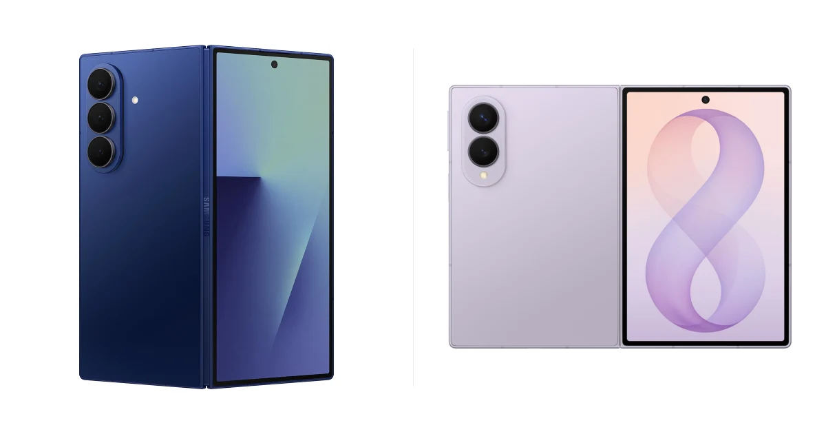 Сравнение Samsung Galaxy Fold7 и Samsung Galaxy Fold8