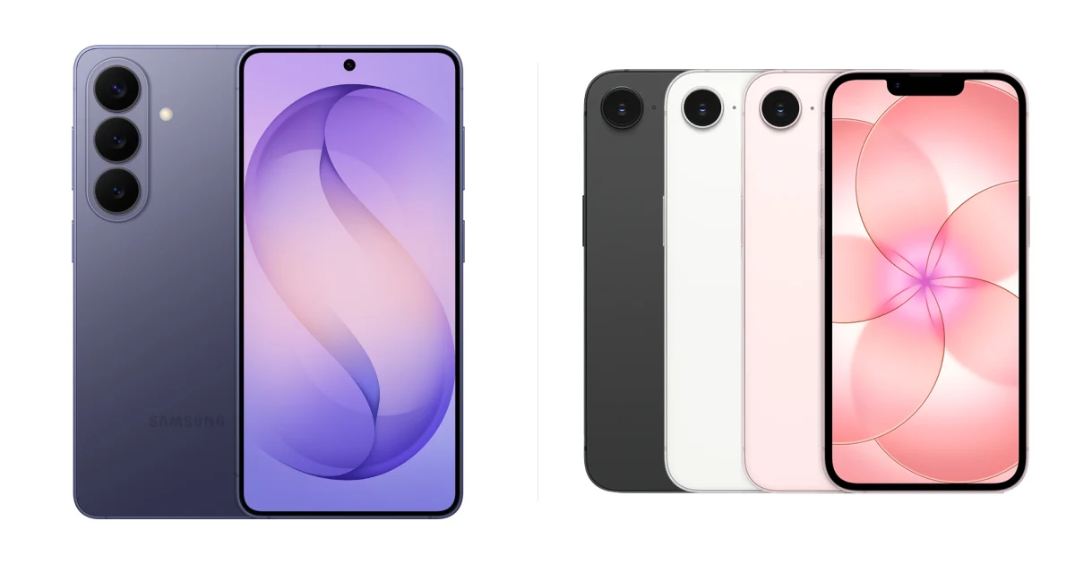 Сравнение Samsung Galaxy S26 и Apple iPhone 17e