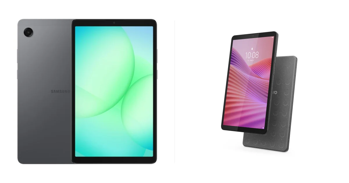 Galaxy Tab A11 или Lenovo Tab One: компактные от больших брендов