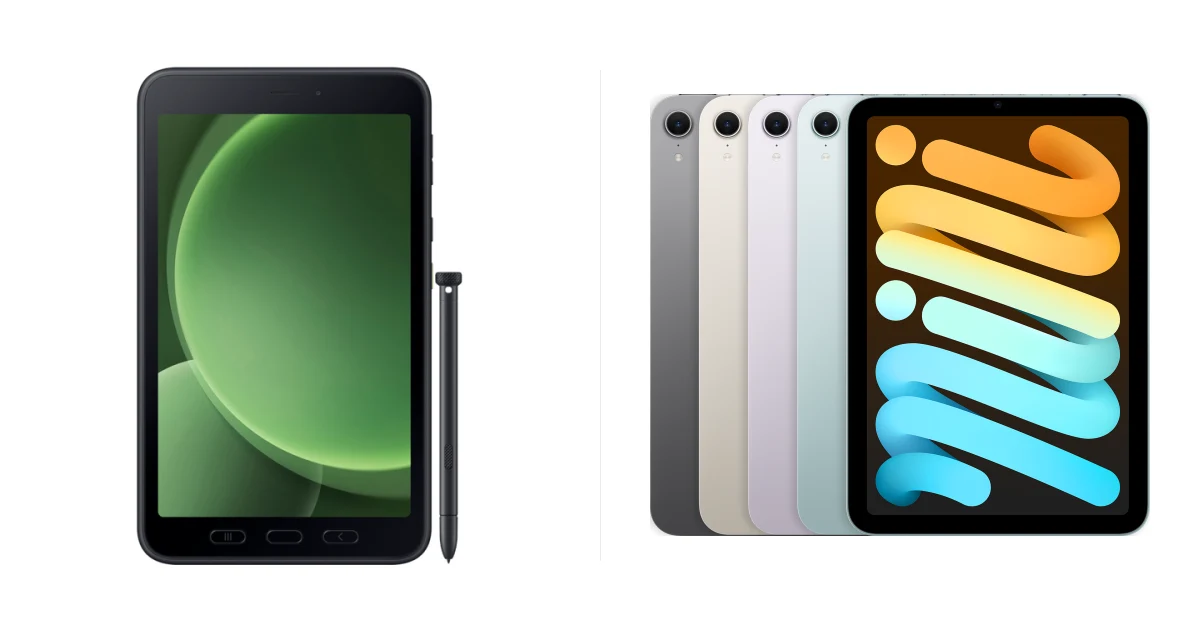 iPad mini A17 Pro или Galaxy Tab Active5: компактные 8-дюймовые