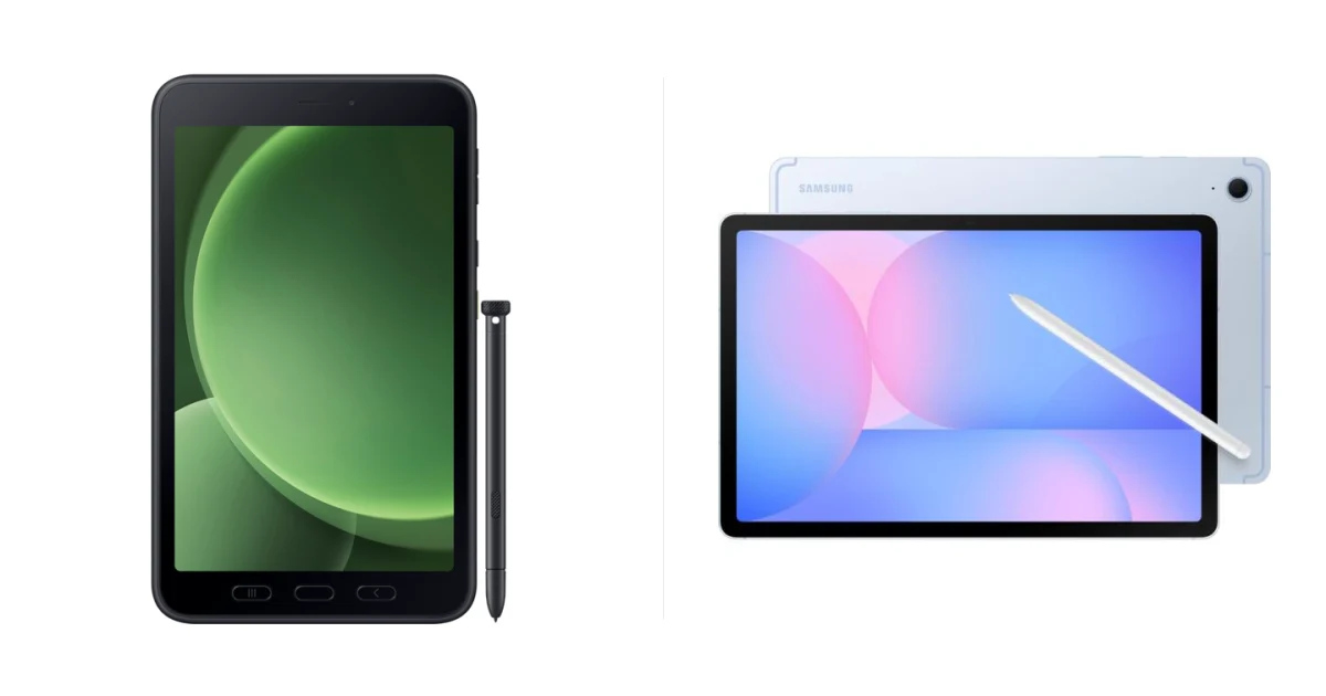 Galaxy Tab Active5 или Tab S10 FE: оба с IP68 и S Pen