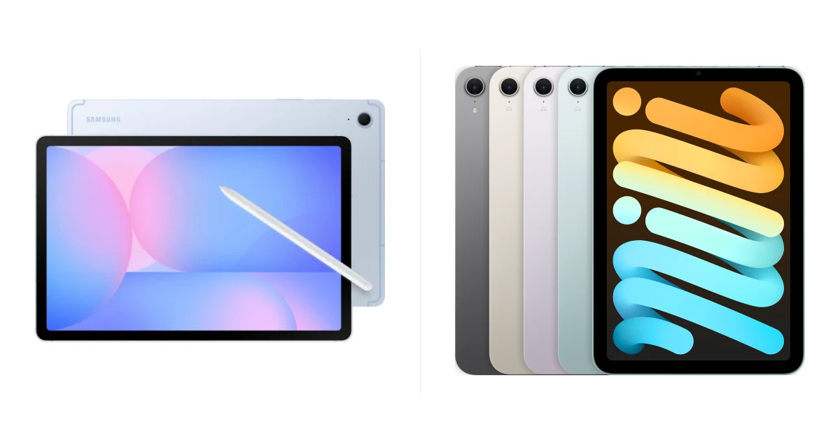 iPad mini A17 Pro или Galaxy Tab S10 FE: 8,3 или 10,9 дюйма