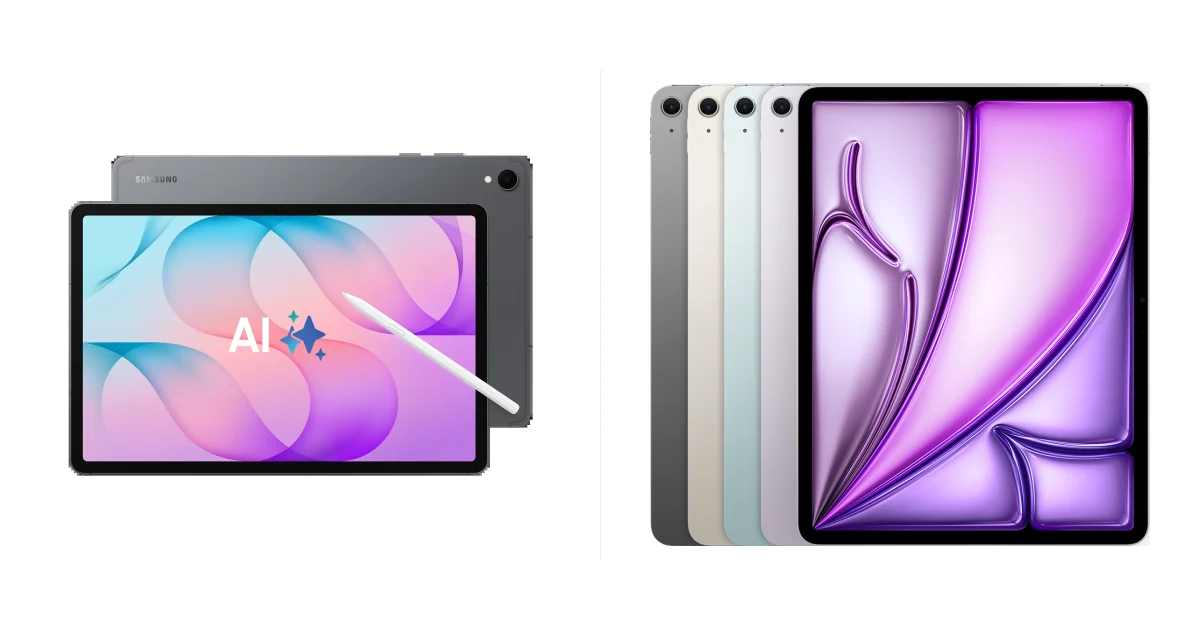 iPad Air 13 M4 или Galaxy Tab S12+ 5G: большие планшеты