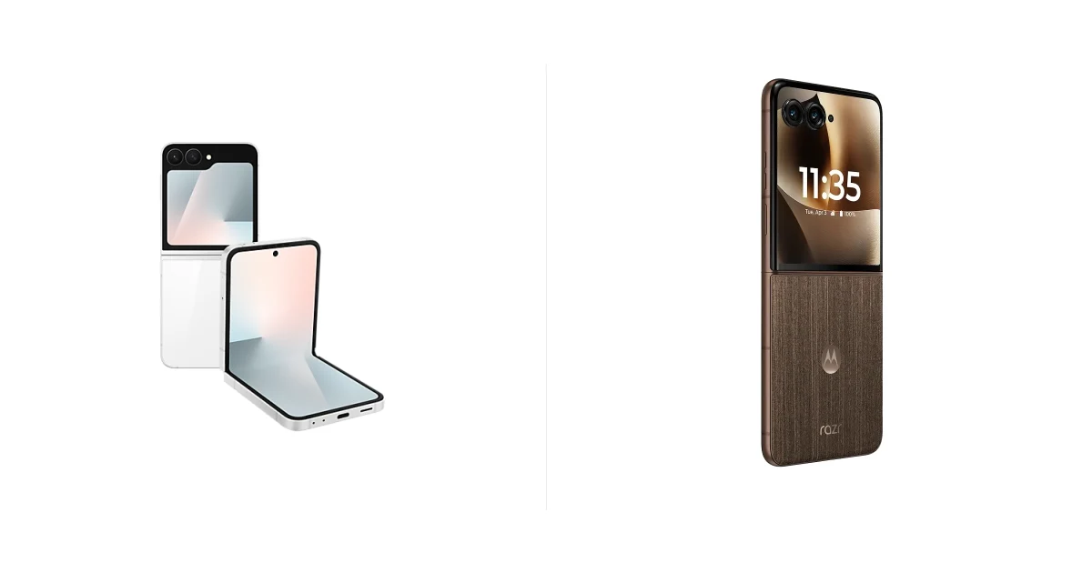 Сравнение Samsung Galaxy Z Flip7 FE и Motorola Razr 70 Ultra