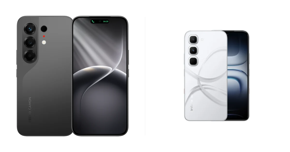 Сравнение TECNO Camon 50 и Infinix Hot 70 Pro 5G+
