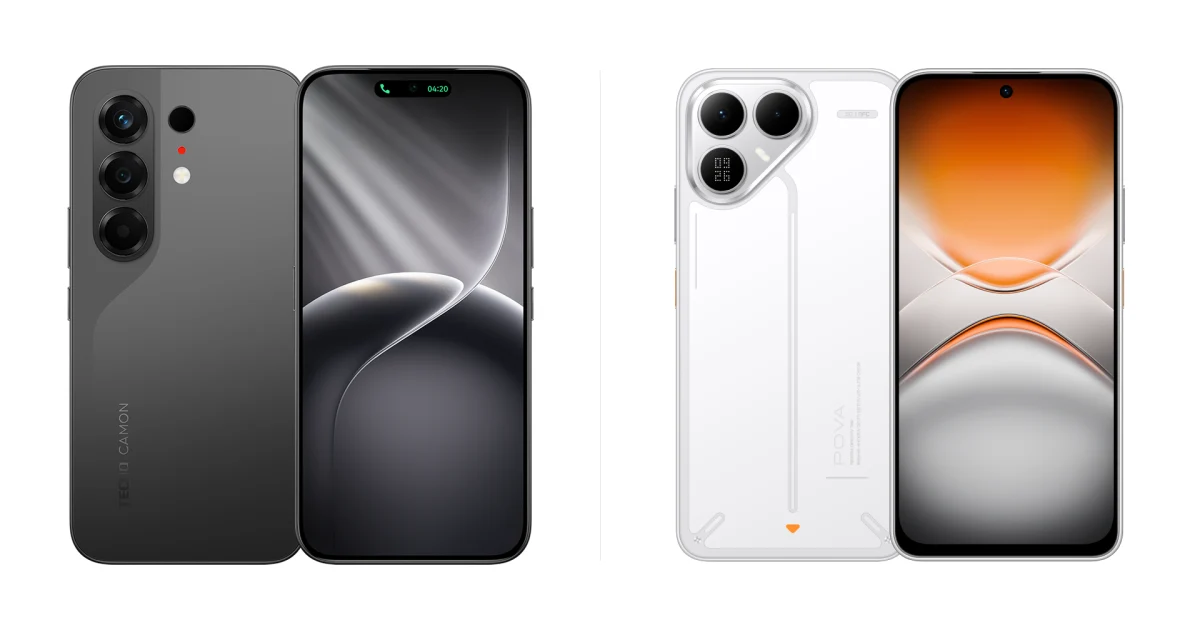 Сравнение TECNO Camon 50 и TECNO Pova 8 5G