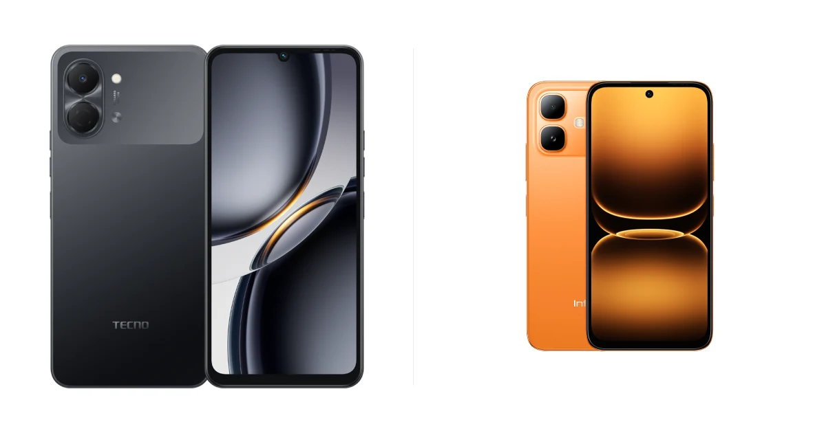 Сравнение TECNO Spark Go 3 и Infinix Smart 20