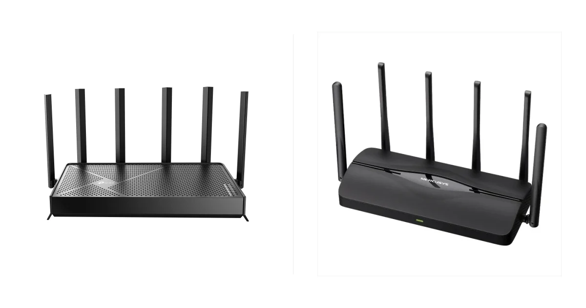 Mercusys MR37BE или TP-Link Archer BE400: BE6500